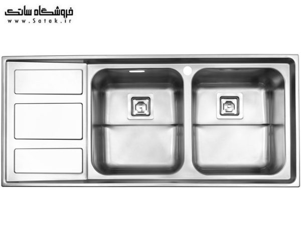 سینک ظرفشویی استیل البرزمدل ۷۶۵